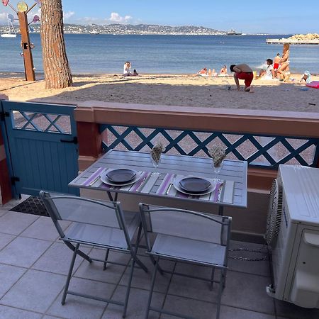 French Riviera 1 Bedroom On The Beach Facing Cannes Théoule-sur-Mer Exterior foto